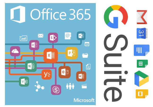 Think Cirrus/ Google Suite or Microsoft Office 365